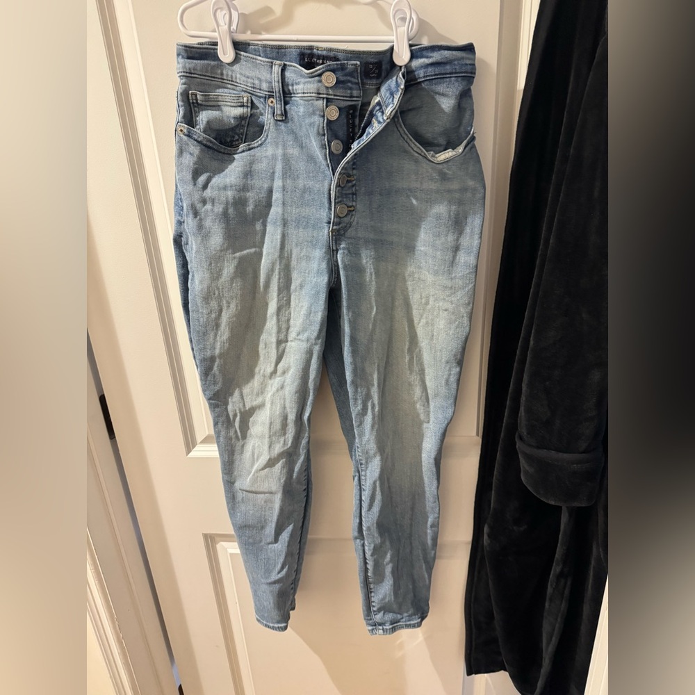 Lucky Brand High Rise Skinny Bridgette Ankle Women Medium Wash Jeans Size 12/31